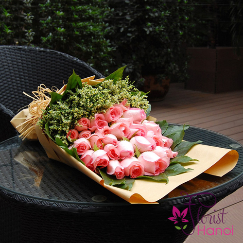 Birthday flowers for girl in Hanoi city free shipping