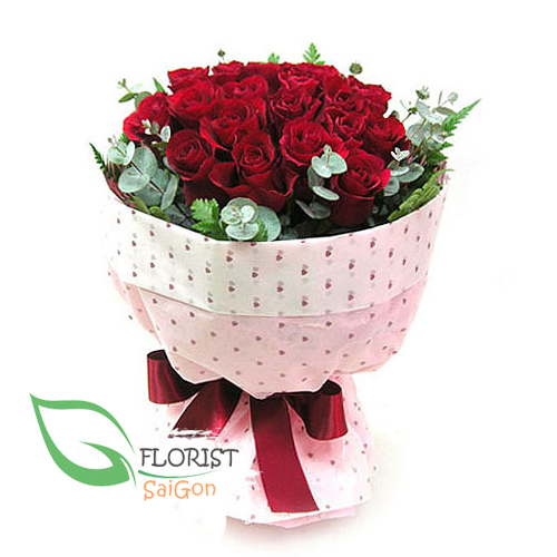 Sweet birthday flowers free delivery Saigon
