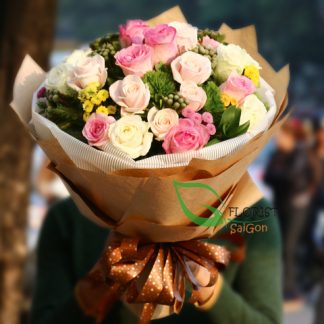 Bouquet flowers for my love in Saigon