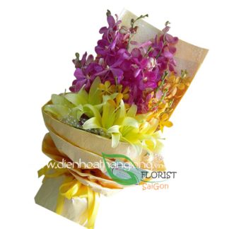 Bouquet for birthday of boss