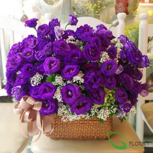 Pink flower arrangement Hochiminh city