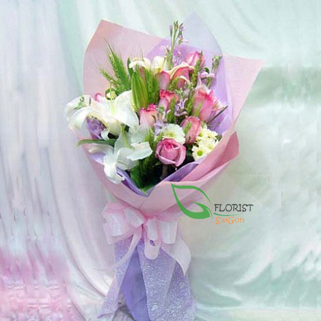 Lovely flower bouquet delivery Saigon