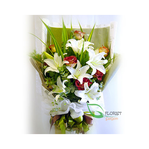 Online flower bouquet for birthday