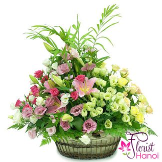 Flowers for mother in Hanoi
