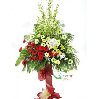 Flowers for opening in Tanbinh District Saigon