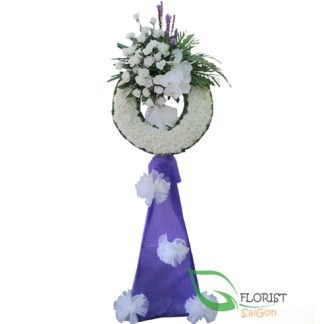 Funeral flowers delivery District 3 Saigon