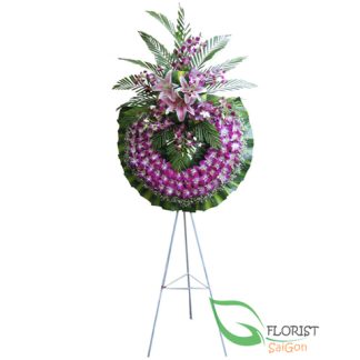 Funeral flowers free delivery district 1 HCM city