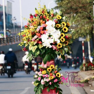 Grand opening flowers stand Hanoi