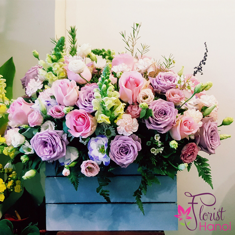 Hanoi birthday flowers for Momy