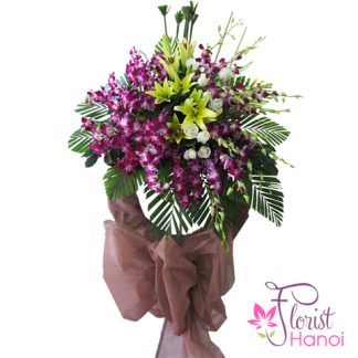 Hanoi sympathy flowers standing