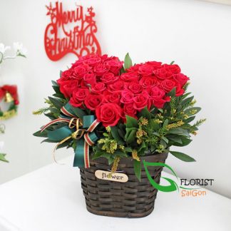 Heart arrangements for Christmas day