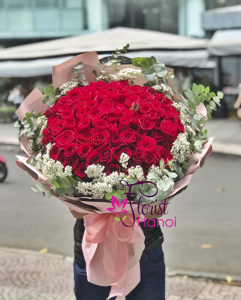 Love flower delivery Hanoi