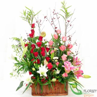 New year flowers in Saigon