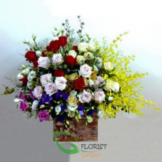 Online florist shop in Ho Chi Minh city