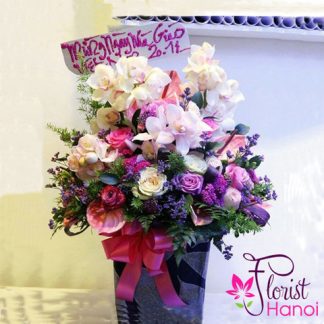 Order vip flowers next day delivery in Hanoi