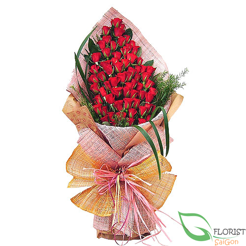 Passion bloom bouquet delivery Saigon