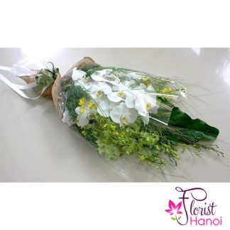 Phalaenopsis orchid bouquet delivery now