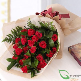 Romantic love flowers in Saigon