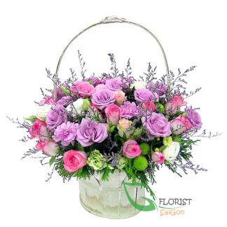 Saigon birthday flowers for sister