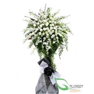 Order funeral flowers online Saigon