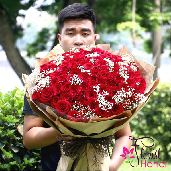 Flower delivered on-time Hanoi