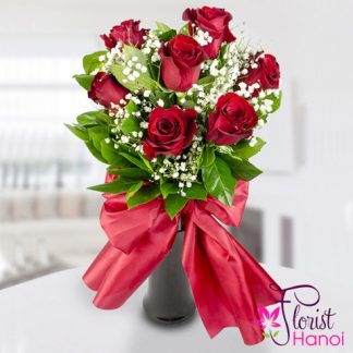 send flowers vase included