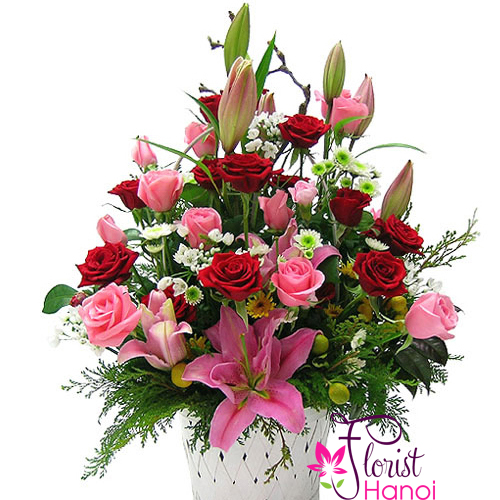 Send love flowers to Hai Ba Trung ward via Florist Hanoi