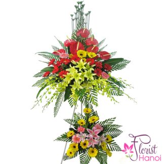 Send opening congratulation flowers to Hanoi