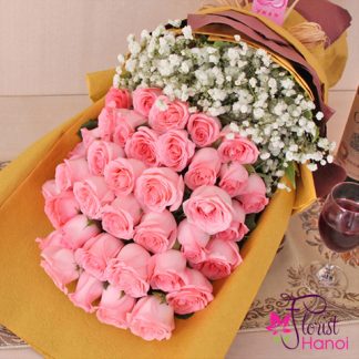 Sweet flower for love in Hanoi