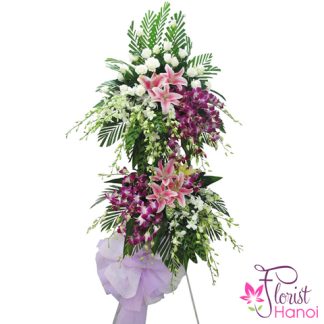 Sympathy flowers delivered fast in Hanoi