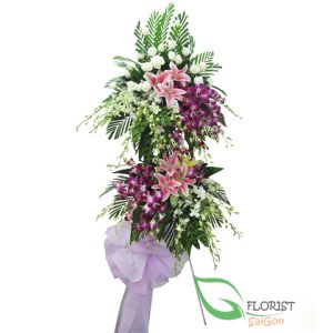 Sympathy flowers delivery District 3 Saigon