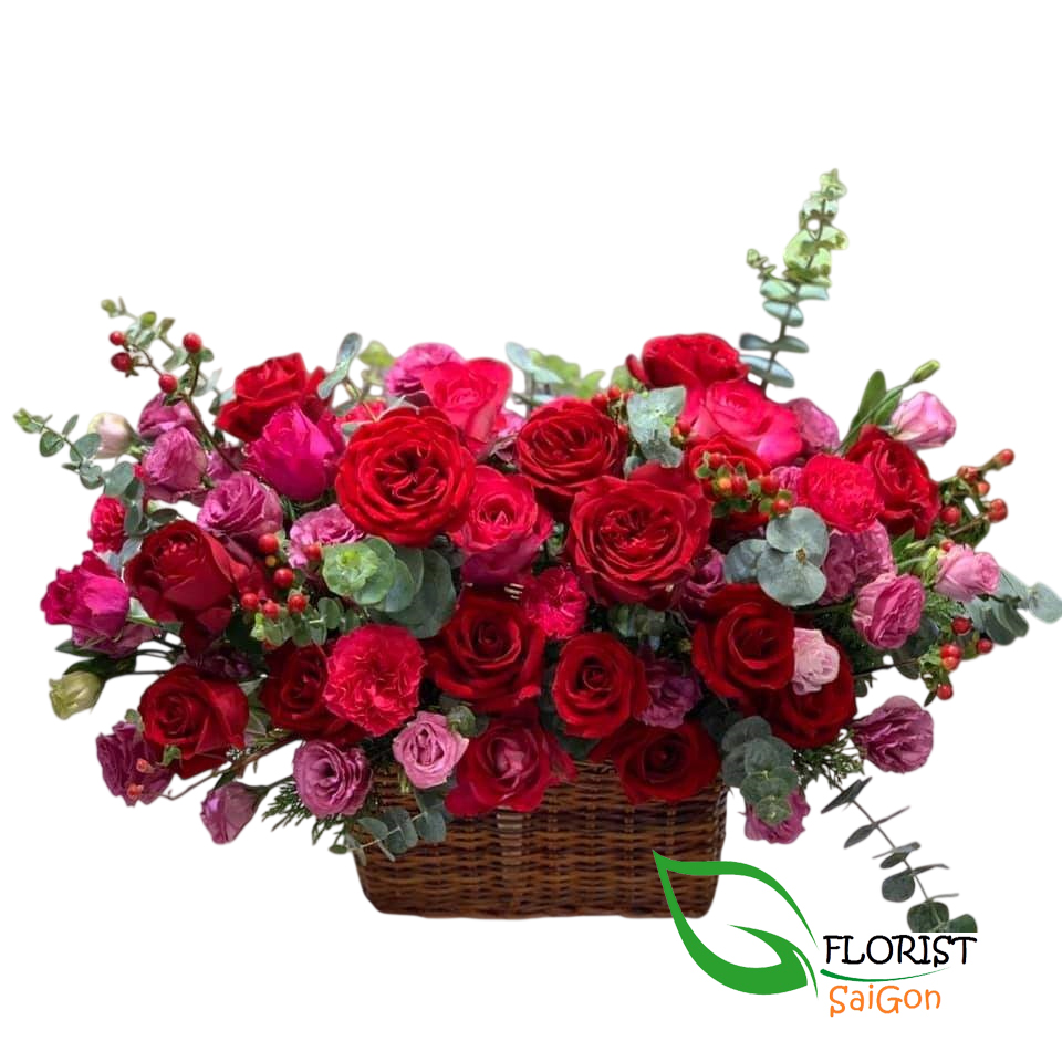 Table fower bouquet delivery Saigon